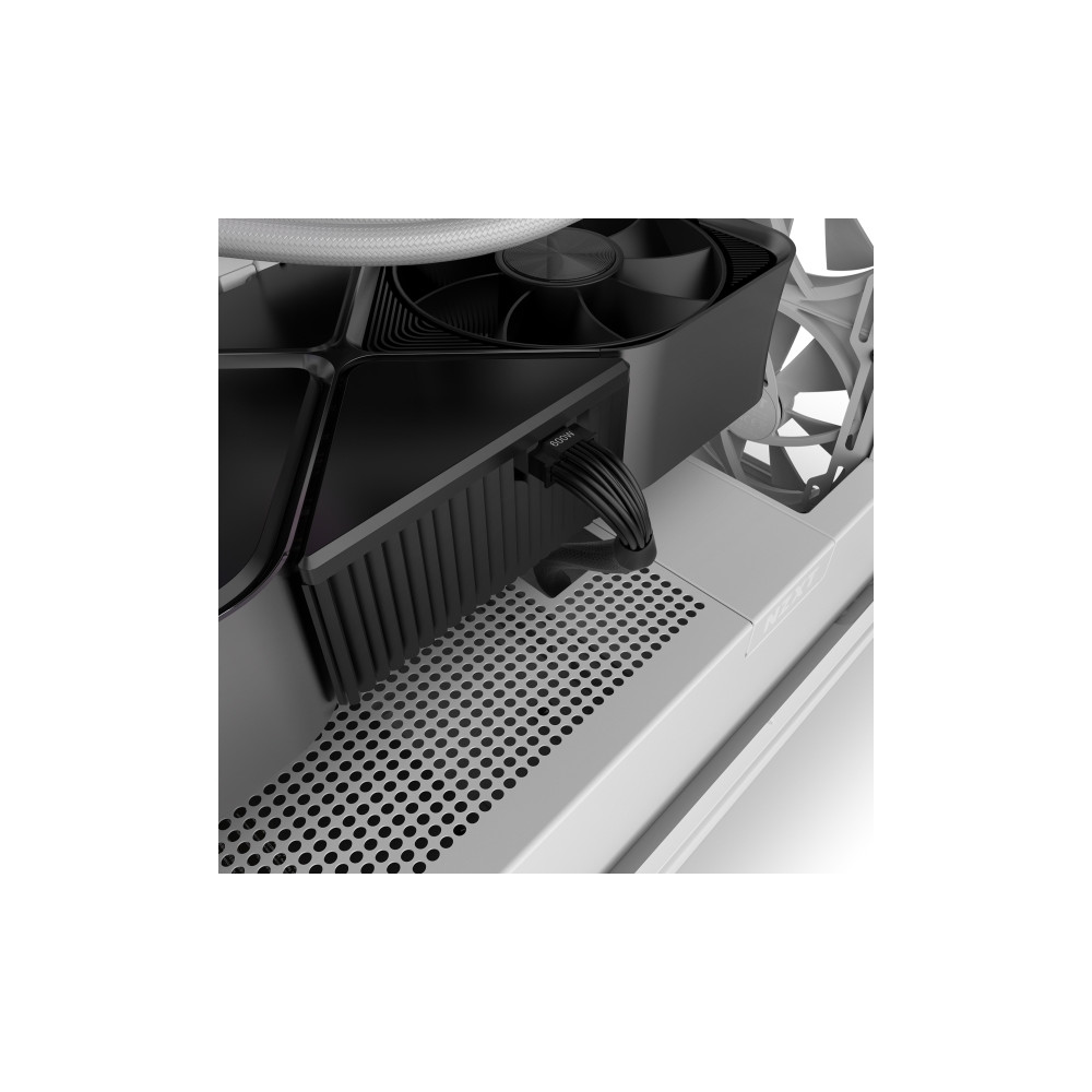 Produktbild för NZXT 12VHPWR Adapter Cable - strömkabel - 16-stifts PCI-matning till 8-stifts PCIe-ström - 65 cm