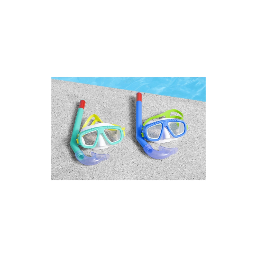 Produktbild för Bestway 24018 / 23, Barn, Halvtäckande cyklop, Snorkling, Po...
