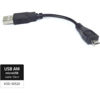 Produktbild för Qoltec - USB-adapter - mikro-USB typ B till USB - 10 cm