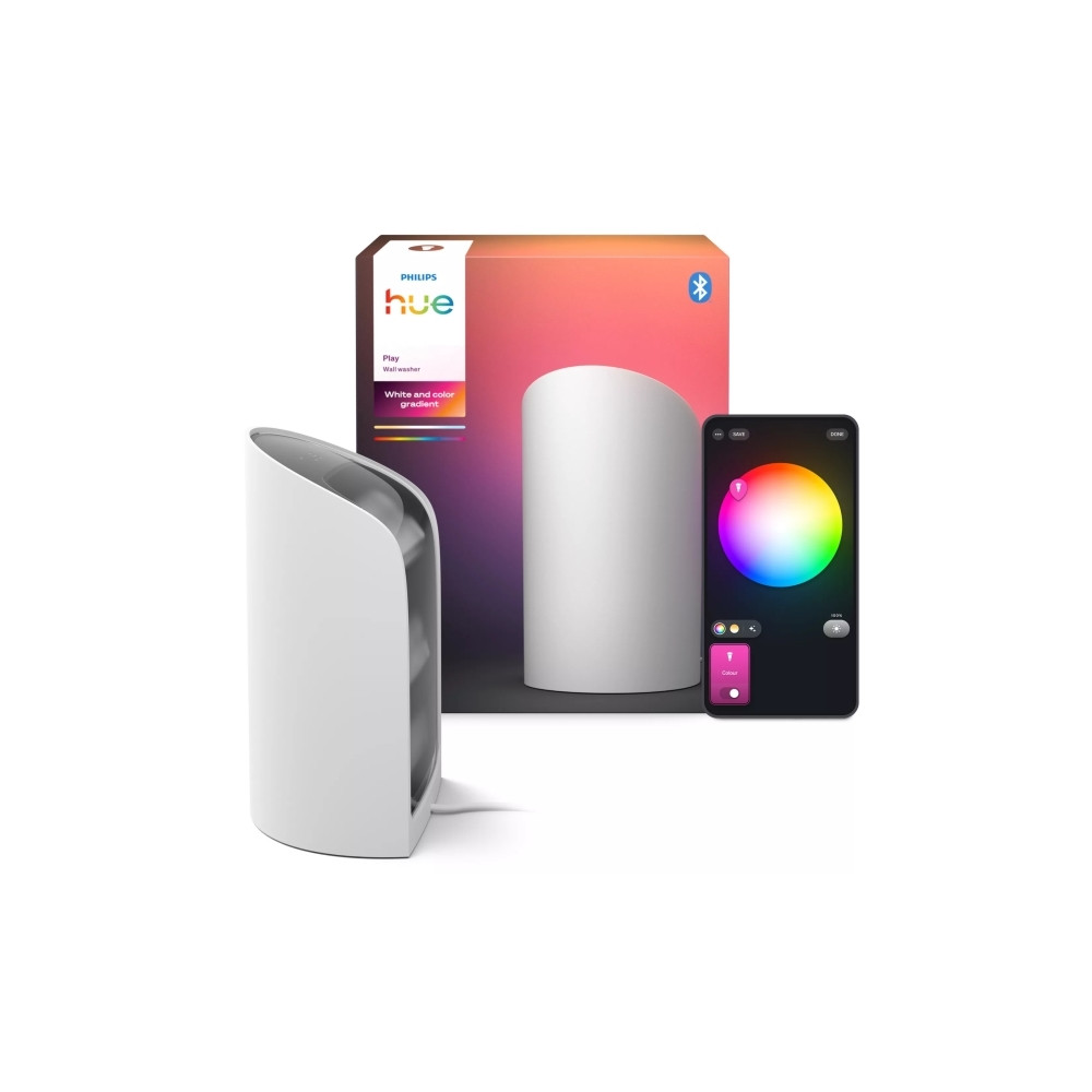 Produktbild för Philips Hue Play - bordslampa - LED - vit nyans och stämningsfärg - 2000-6500 K - vit