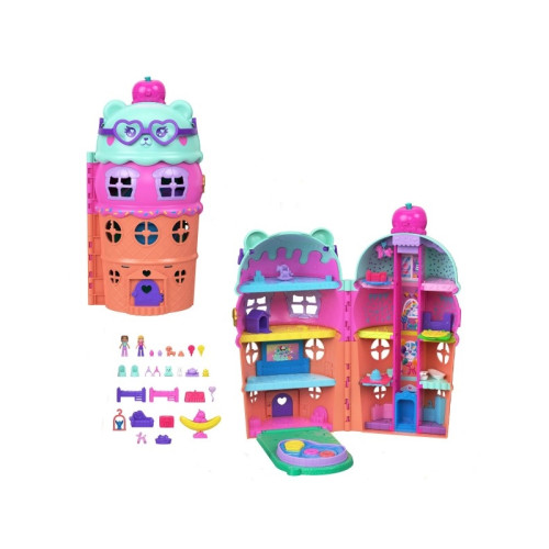 Polly Pocket Polly Pocket Gelato House Playset, 4 År, Pojke/flicka, 317,5...