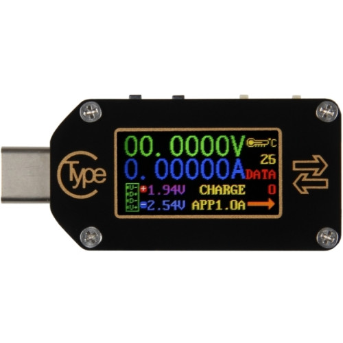 Joy-IT JOY-iT - USB-spänning och strömmätare - USB-C