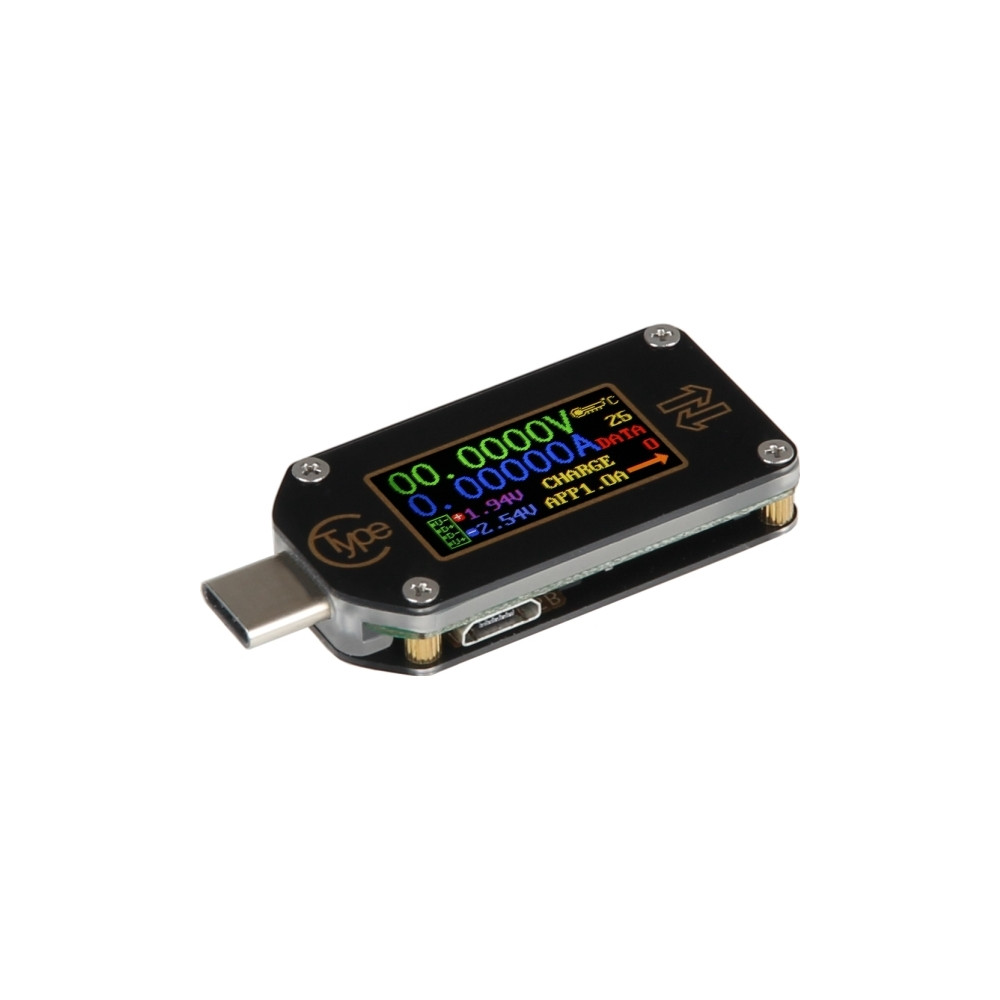 Produktbild för JOY-iT - USB-spänning och strömmätare - USB-C