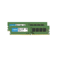 Produktbild för Crucial - DDR4 - sats - 32 GB: 2 x 16 GB - DIMM 288-pin - 3200 MHz / PC4-25600 - ej buffrad