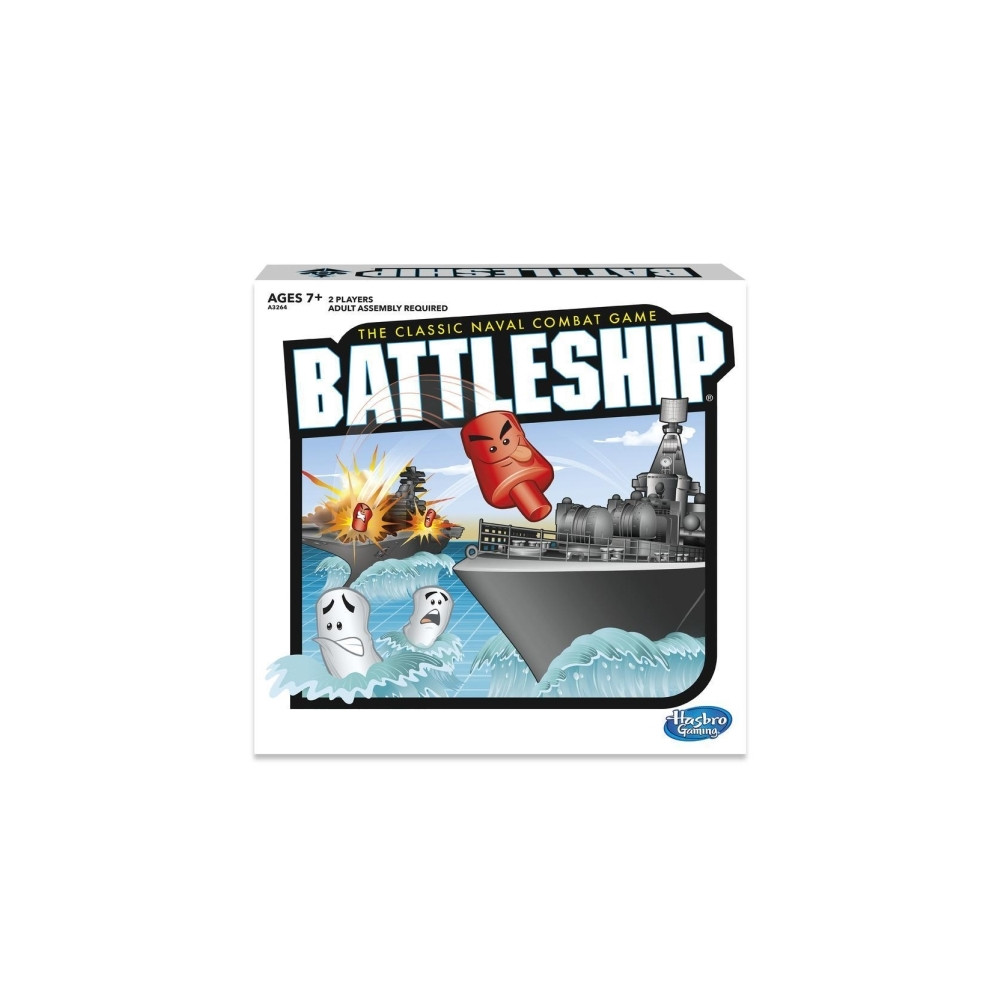 Produktbild för Hasbro Battleship the classic naval combat game, Brädspel, S...