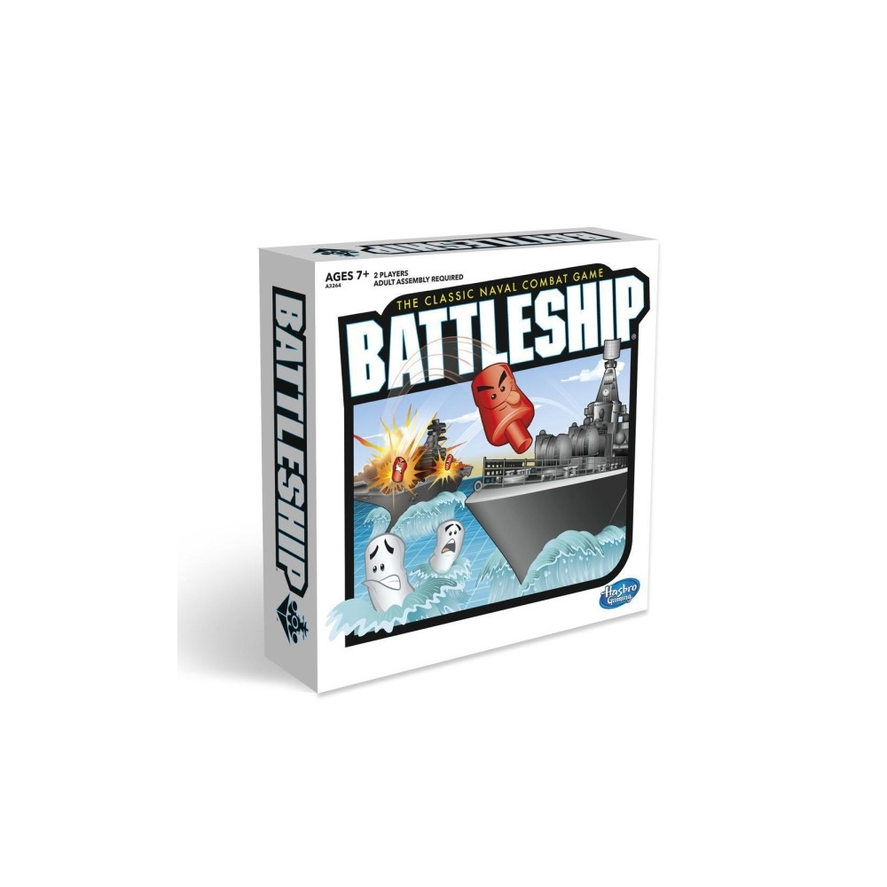 Produktbild för Hasbro Battleship the classic naval combat game, Brädspel, S...