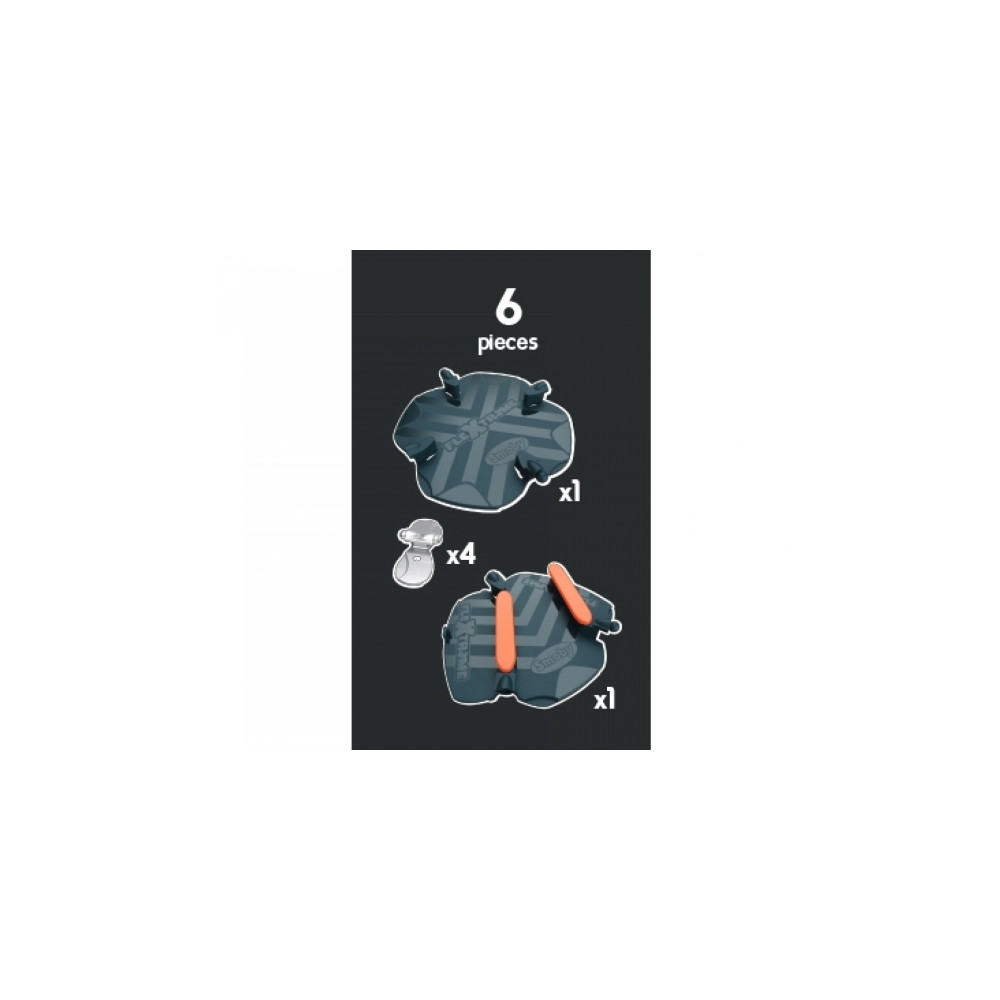 Produktbild för Smoby FleXtreme Multi-Ciricuits-Set, Bana för leksaksfordon,...