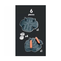 Produktbild för Smoby FleXtreme Multi-Ciricuits-Set, Bana för leksaksfordon,...