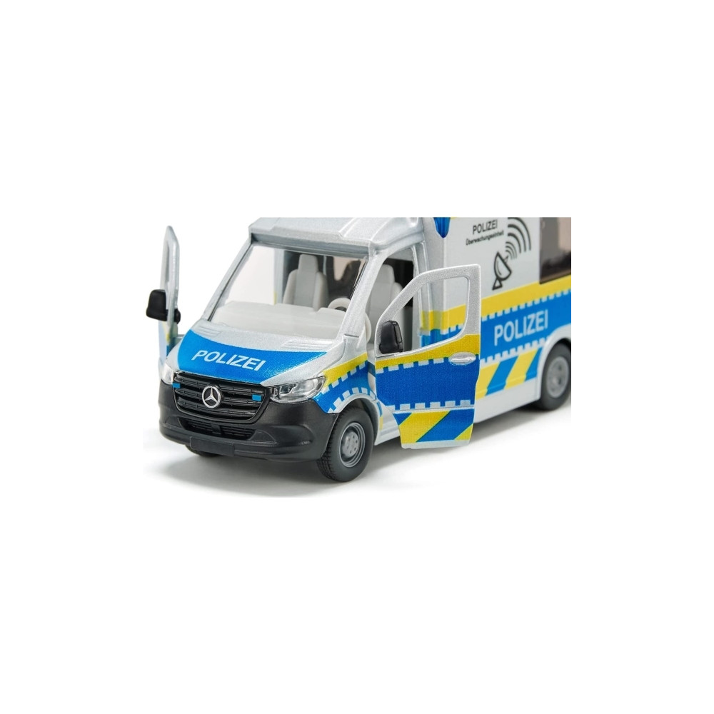 Produktbild för Siku Mercedes-Benz Sprinter Police, Modellbil, polisbil, För...