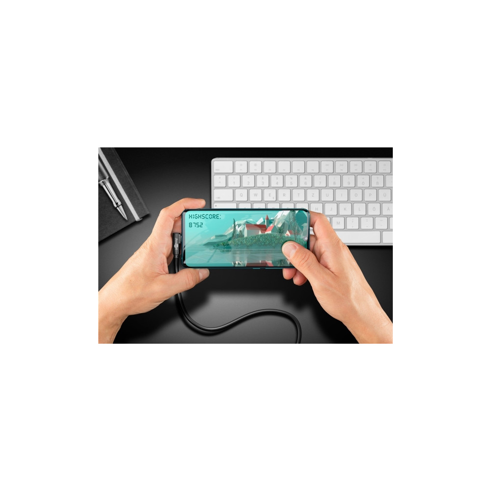 Produktbild för Goobay 66500, 0,5 m, USB A, USB C, USB 3.2 Gen 1 (3.1 Gen 1)...