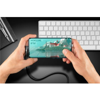 Produktbild för Goobay 66500, 0,5 m, USB A, USB C, USB 3.2 Gen 1 (3.1 Gen 1)...