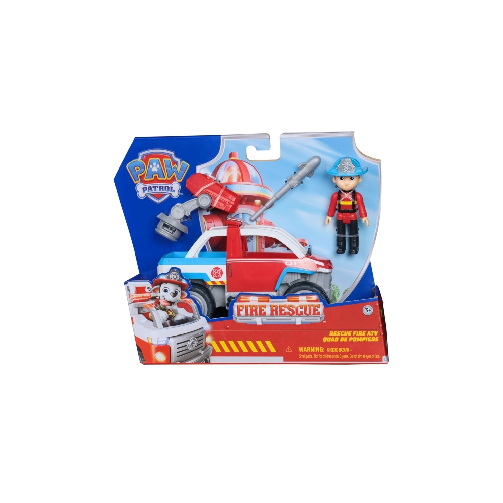 Produktbild för PAW Patrol PAW VHC Fire Rsc Lrg Vhcl Ryder WLMX GML, Bil, 3...