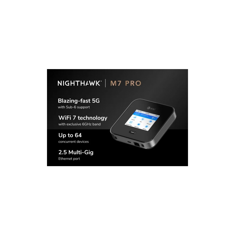 Produktbild för NETGEAR Nighthawk M7 Pro - mobil hotspot - 5G