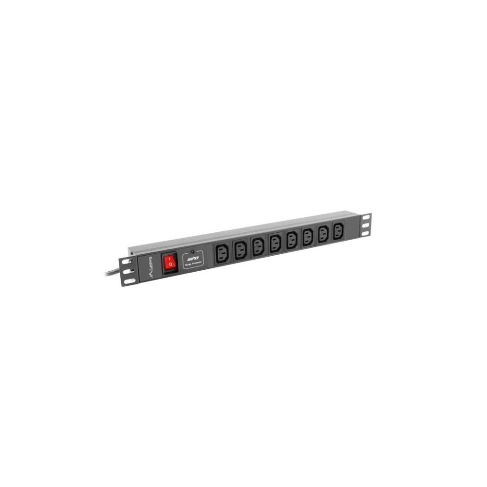 Produktbild för Lanberg PDU-08I-0200-C20-BK - överspänningsskydd - 4000 watt