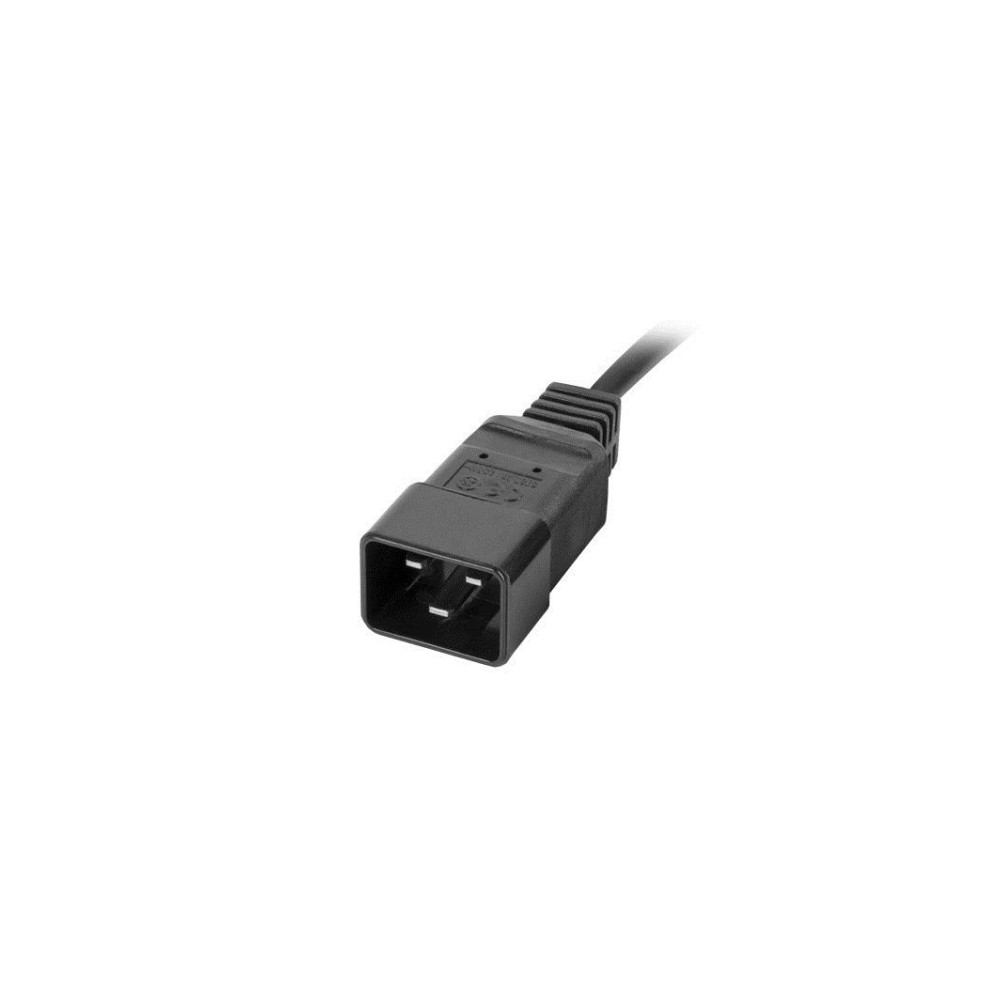 Produktbild för Lanberg PDU-08I-0200-C20-BK - överspänningsskydd - 4000 watt
