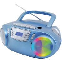 Produktbild för Soundmaster SCD5800BL - boombox - CD, Cassette