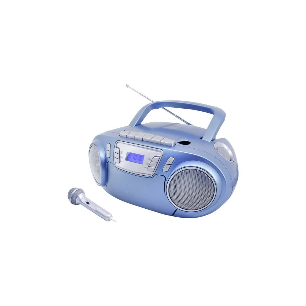 Produktbild för Soundmaster SCD5800BL - boombox - CD, Cassette