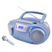 Produktbild för Soundmaster SCD5800BL - boombox - CD, Cassette