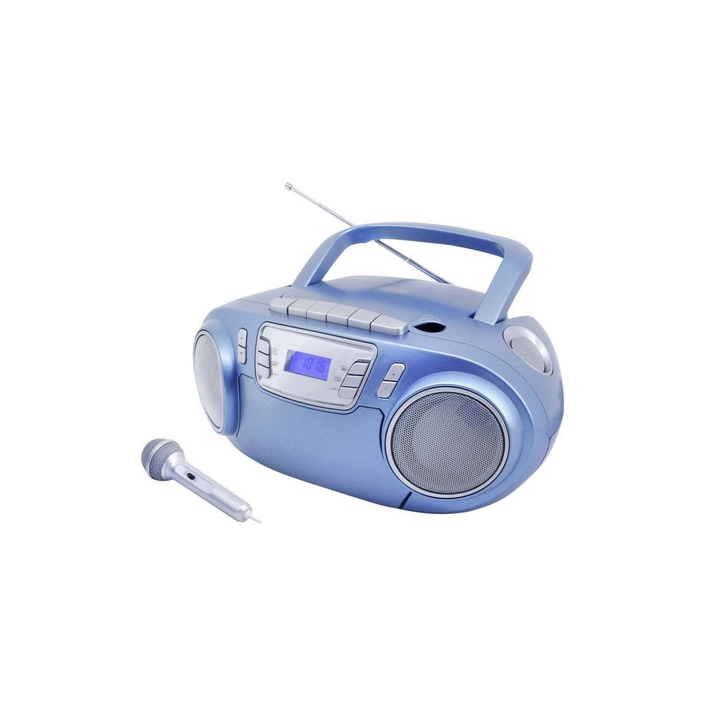 Produktbild för Soundmaster SCD5800BL - boombox - CD, Cassette