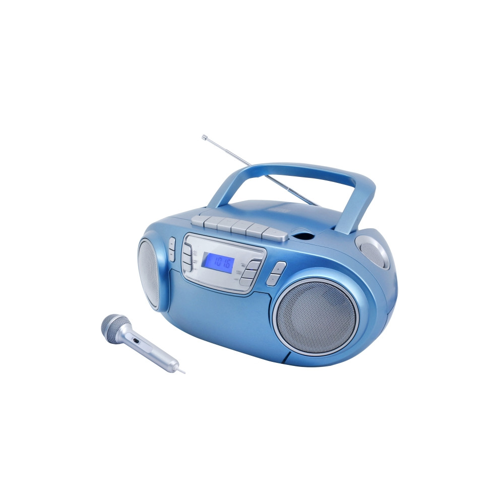 Produktbild för Soundmaster SCD5800BL - boombox - CD, Cassette