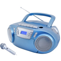 Produktbild för Soundmaster SCD5800BL - boombox - CD, Cassette