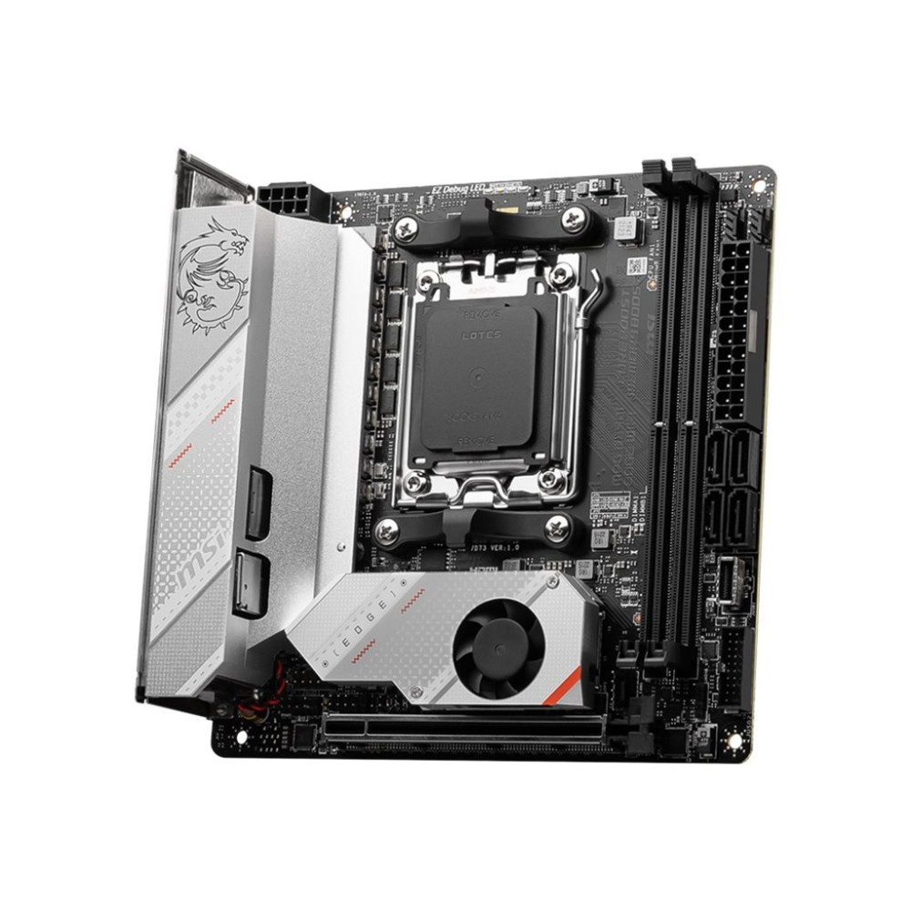 Produktbild för MSI MPG B650I EDGE WIFI - moderkort - mini ITX - Socket AM5 - AMD B650