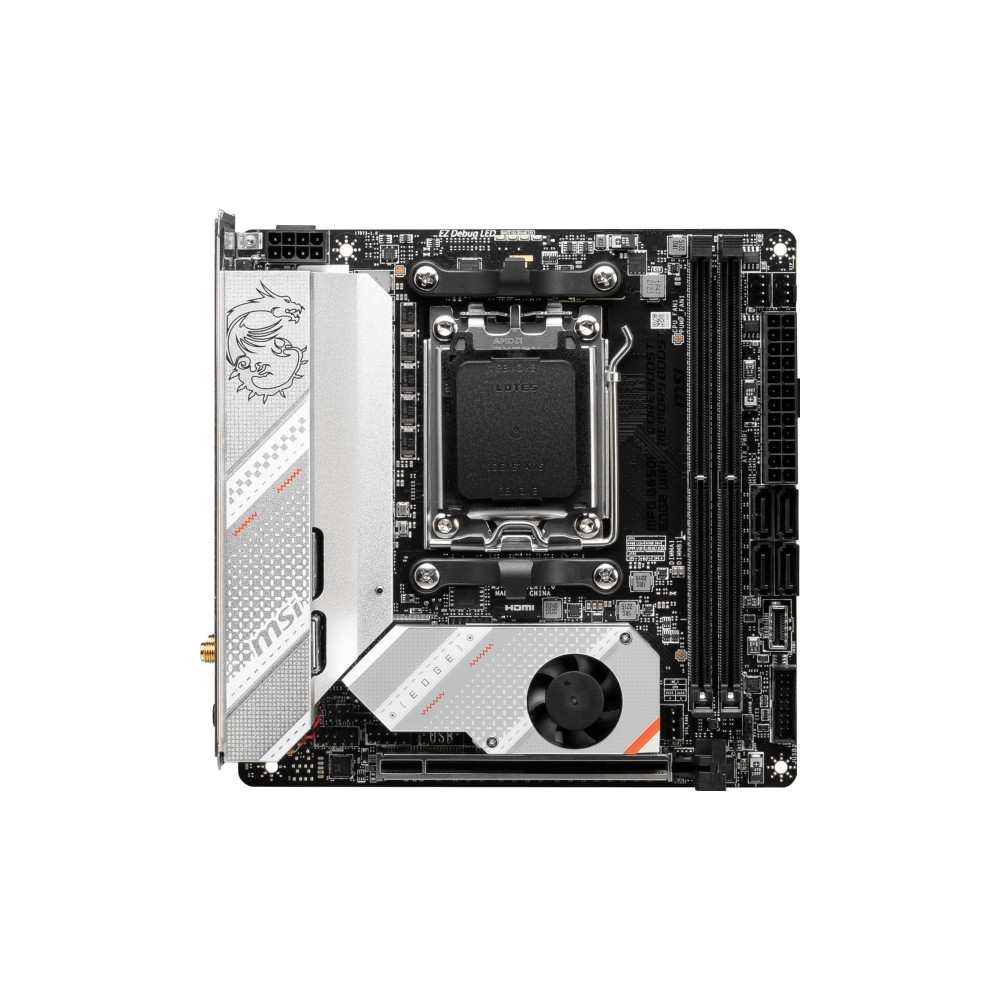 Produktbild för MSI MPG B650I EDGE WIFI - moderkort - mini ITX - Socket AM5 - AMD B650
