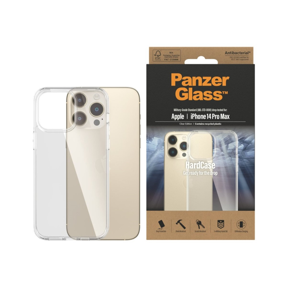 Produktbild för PanzerGlass HardCase Clear Edition - baksidesskydd för mobiltelefon