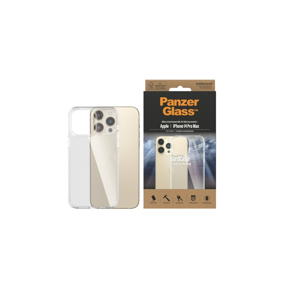 Produktbild för PanzerGlass HardCase Clear Edition - baksidesskydd för mobiltelefon
