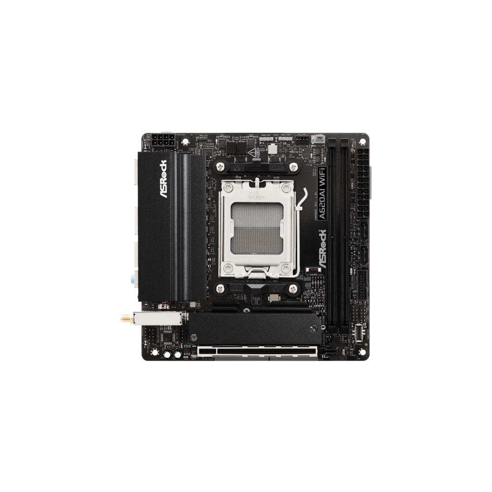 Produktbild för ASRock A620AI WIFI - moderkort - mini ITX - Socket AM5 - AMD A620A