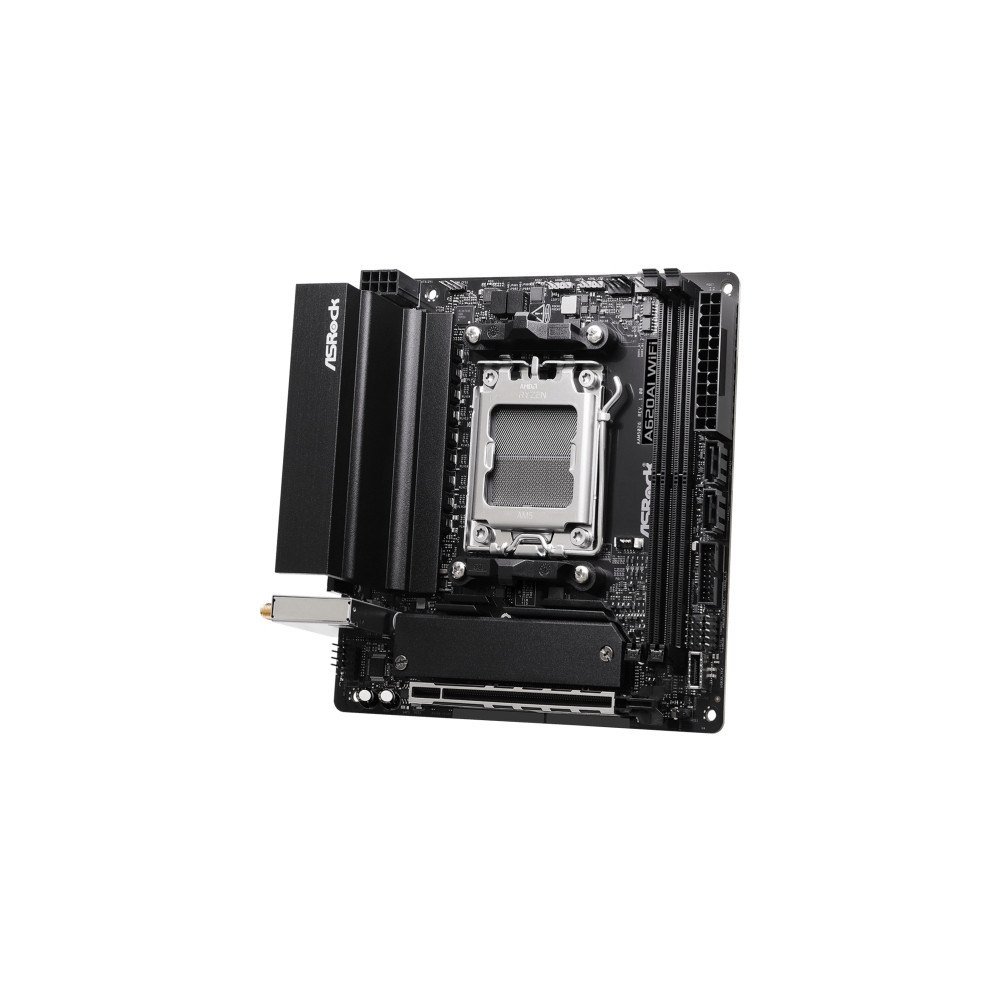 Produktbild för ASRock A620AI WIFI - moderkort - mini ITX - Socket AM5 - AMD A620A