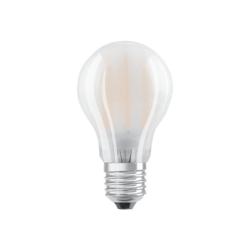 LEDVANCE OSRAM Retrofit CLASSIC A - LED-glödlampa med filament - form: A60 - glaserad finish - E27 - 7.5 W - varmt vitt ljus - 2700 K