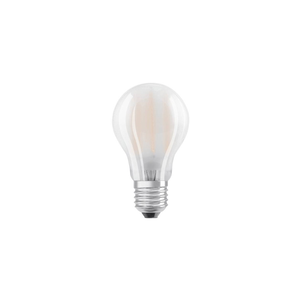 Produktbild för OSRAM Retrofit CLASSIC A - LED-glödlampa med filament - form: A60 - glaserad finish - E27 - 7.5 W - varmt vitt ljus - 2700 K
