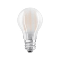 Produktbild för OSRAM Retrofit CLASSIC A - LED-glödlampa med filament - form: A60 - glaserad finish - E27 - 7.5 W - varmt vitt ljus - 2700 K