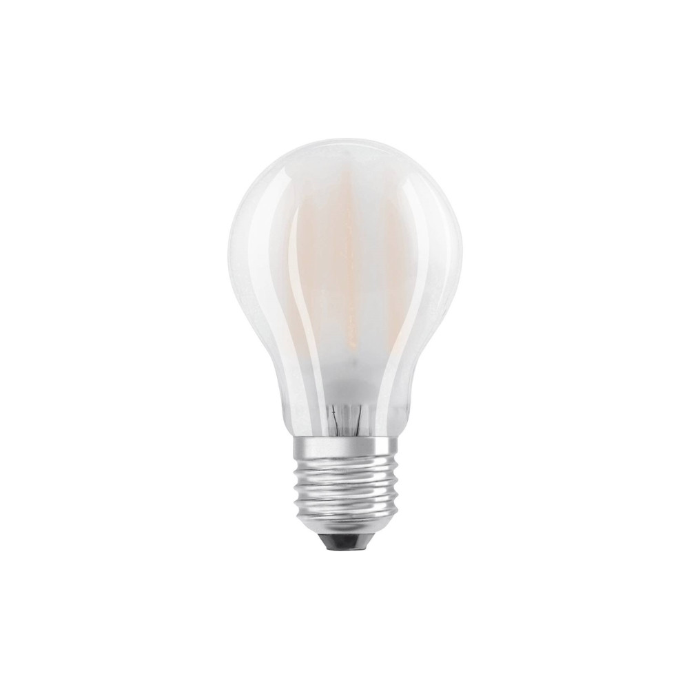 Produktbild för OSRAM Retrofit CLASSIC A - LED-glödlampa med filament - form: A60 - glaserad finish - E27 - 7.5 W - varmt vitt ljus - 2700 K