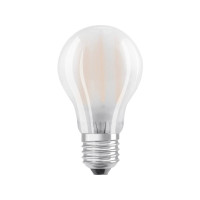 Produktbild för OSRAM Retrofit CLASSIC A - LED-glödlampa med filament - form: A60 - glaserad finish - E27 - 7.5 W - varmt vitt ljus - 2700 K