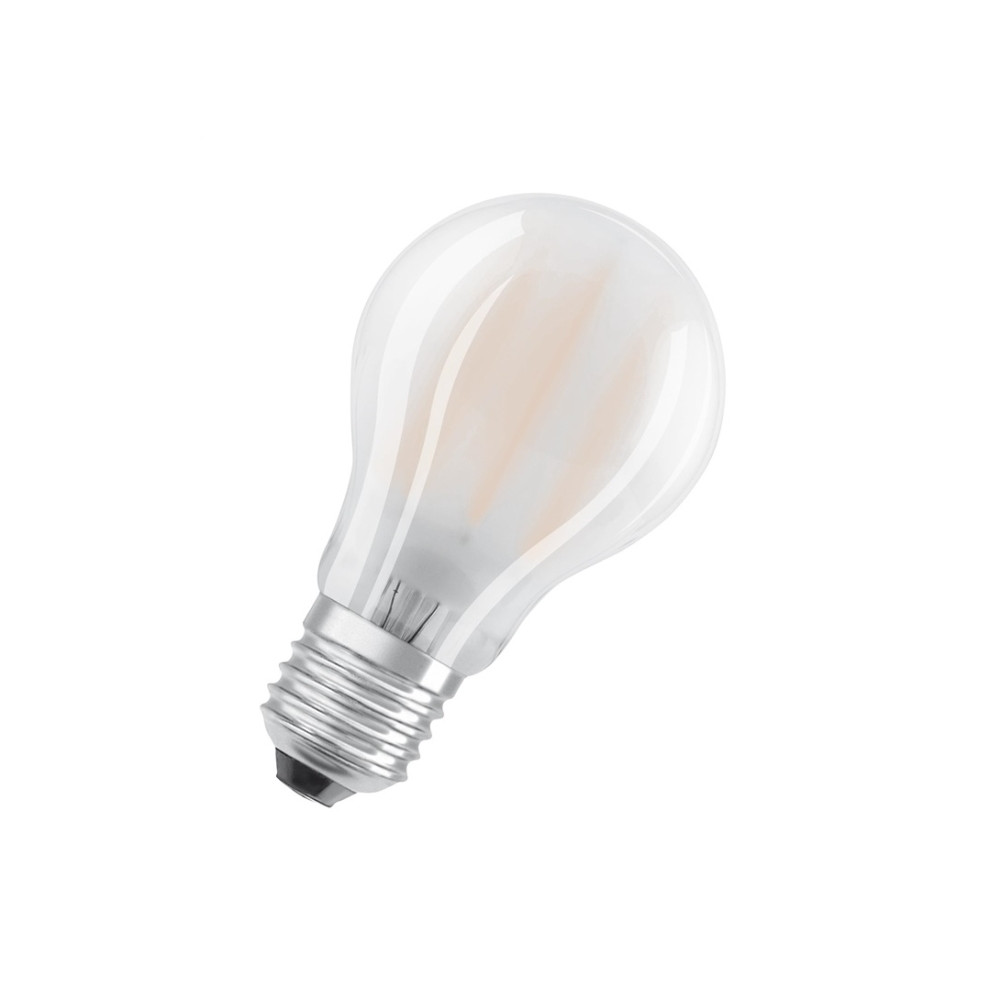Produktbild för OSRAM Retrofit CLASSIC A - LED-glödlampa med filament - form: A60 - glaserad finish - E27 - 7.5 W - varmt vitt ljus - 2700 K
