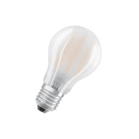 Produktbild för OSRAM Retrofit CLASSIC A - LED-glödlampa med filament - form: A60 - glaserad finish - E27 - 7.5 W - varmt vitt ljus - 2700 K