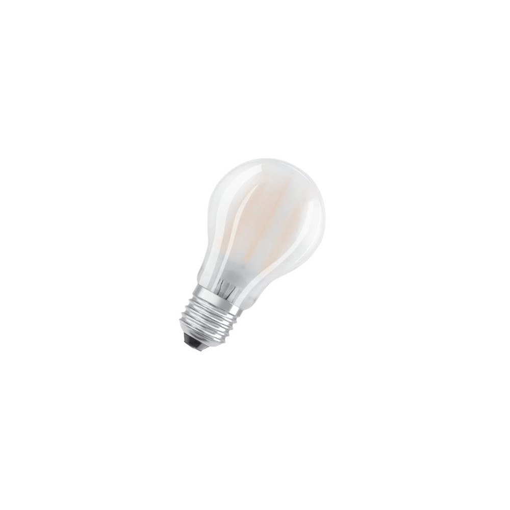 Produktbild för OSRAM Retrofit CLASSIC A - LED-glödlampa med filament - form: A60 - glaserad finish - E27 - 7.5 W - varmt vitt ljus - 2700 K