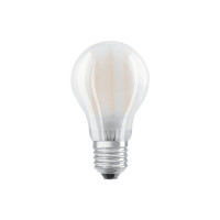 Produktbild för OSRAM Retrofit CLASSIC A - LED-glödlampa med filament - form: A60 - glaserad finish - E27 - 7.5 W - varmt vitt ljus - 2700 K