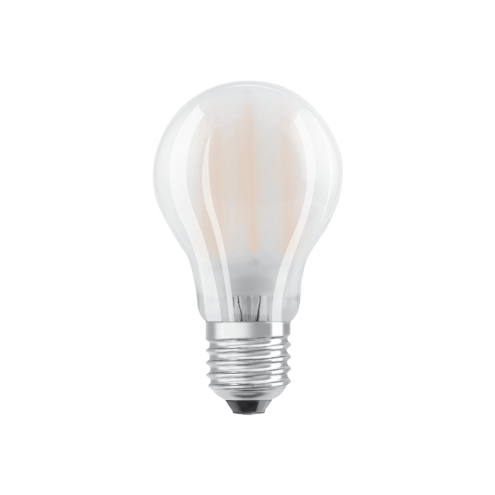 Produktbild för OSRAM Retrofit CLASSIC A - LED-glödlampa med filament - form: A60 - glaserad finish - E27 - 7.5 W - varmt vitt ljus - 2700 K