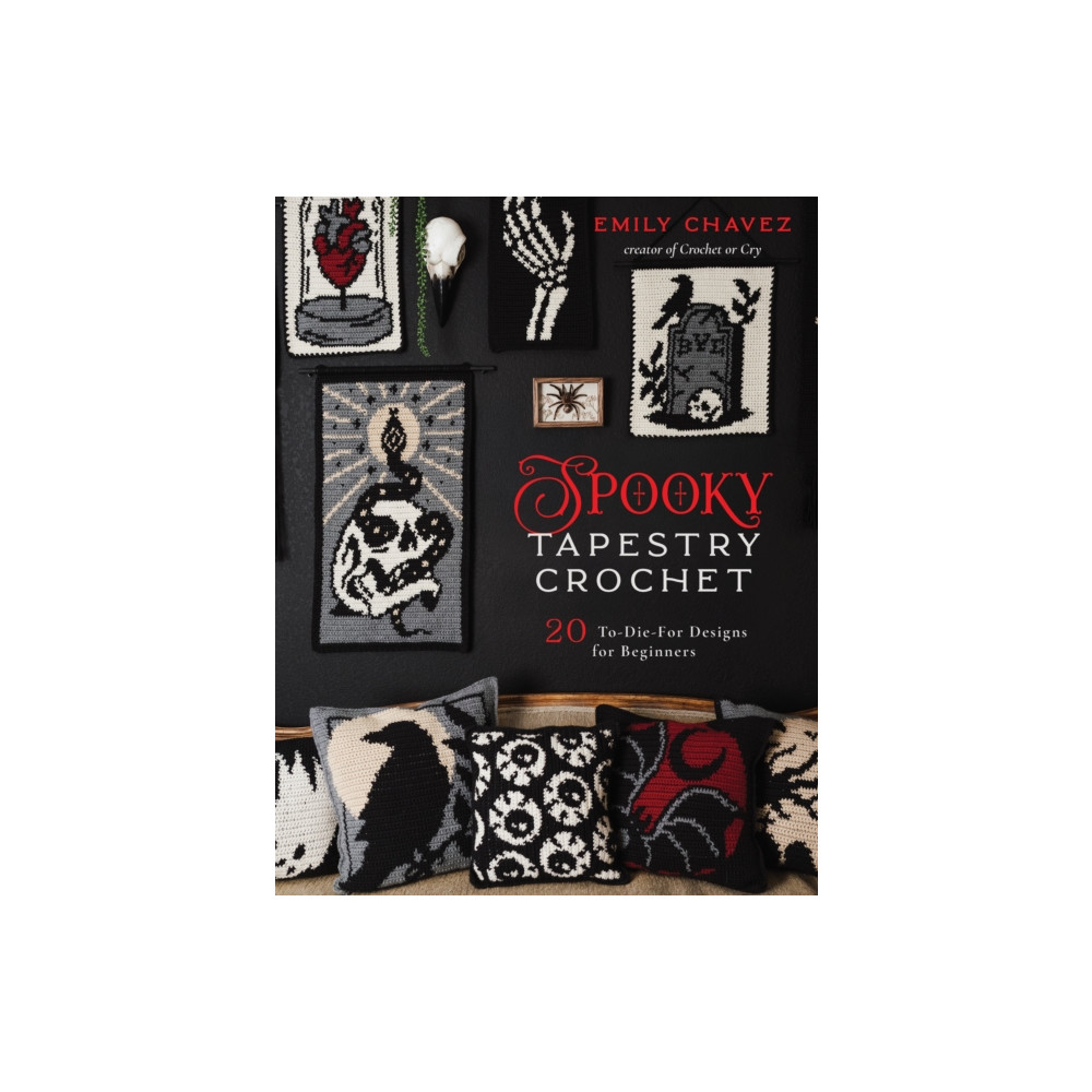 Produktbild för Spooky Tapestry Crochet (häftad, eng)