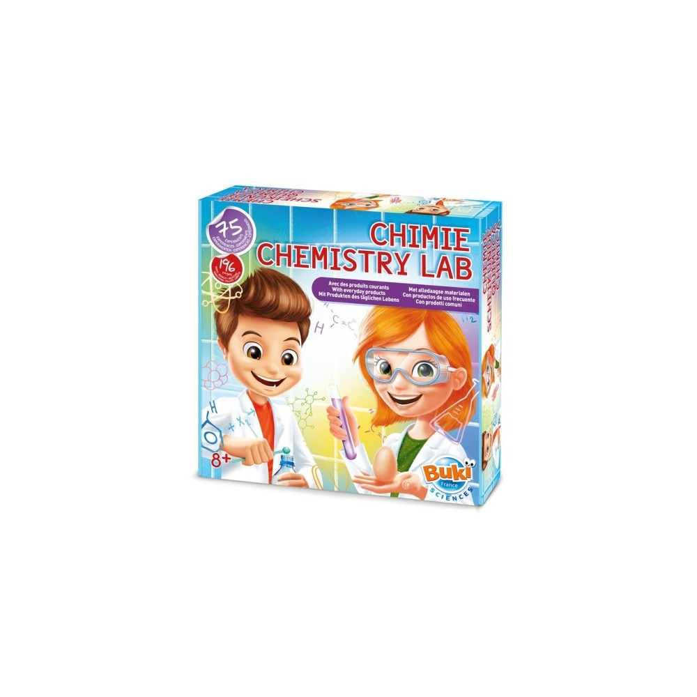 Produktbild för Buki Chimie Chemistry Lab, Experimentsats, Biologi, 8 År, Mu...