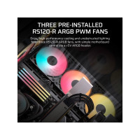 Produktbild för CORSAIR 3500X RS-R ARGB - mid tower - utökad ATX