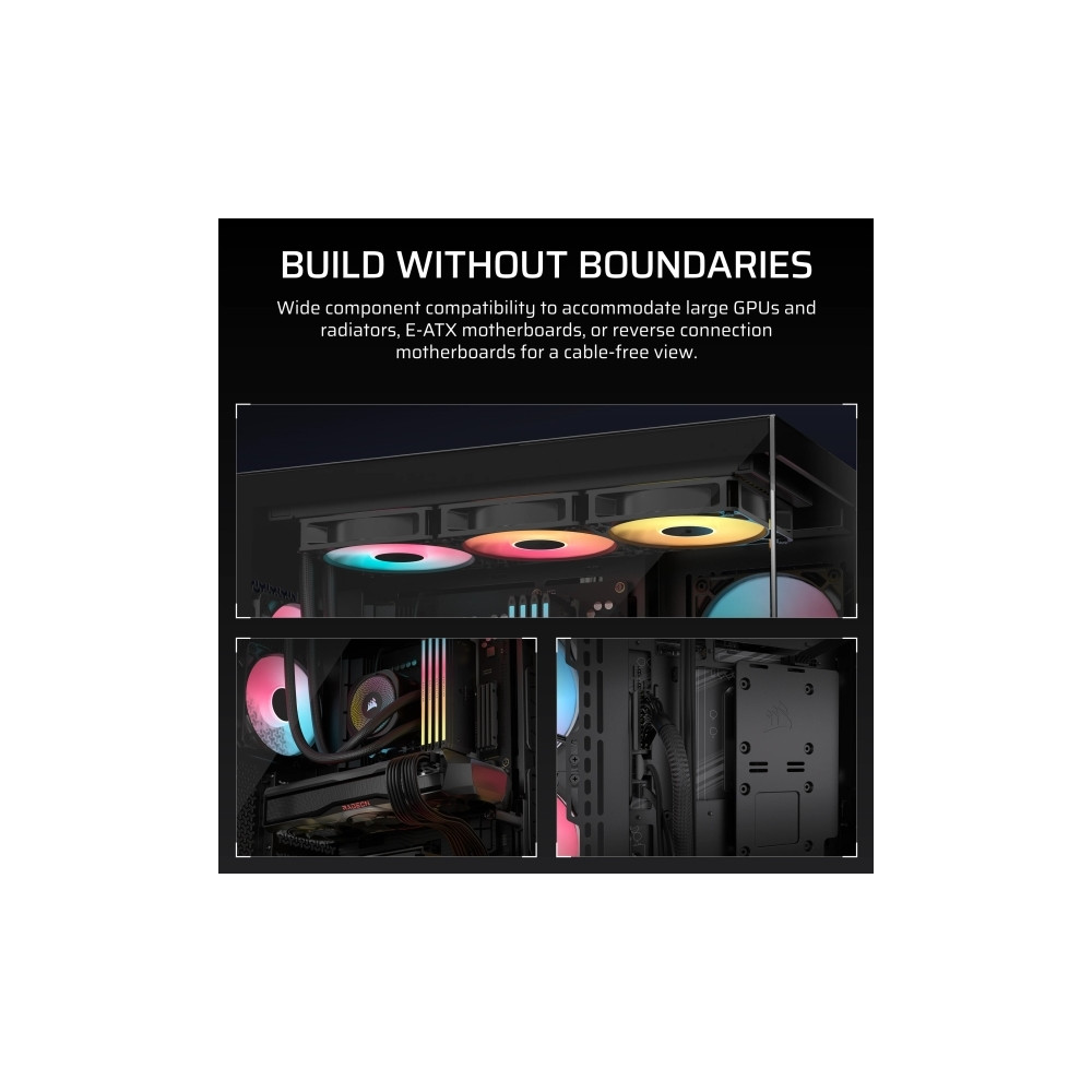 Produktbild för CORSAIR 3500X RS-R ARGB - mid tower - utökad ATX