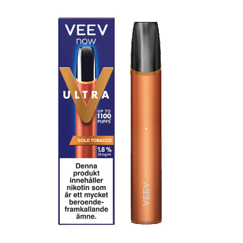 VEEV Veev Now Ultra Gold Tobacco 20mg 5-pack