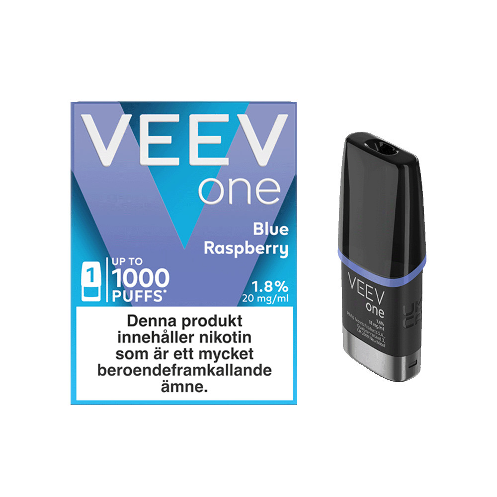 Produktbild för VEEV ONE Blue Raspberry 5-pack