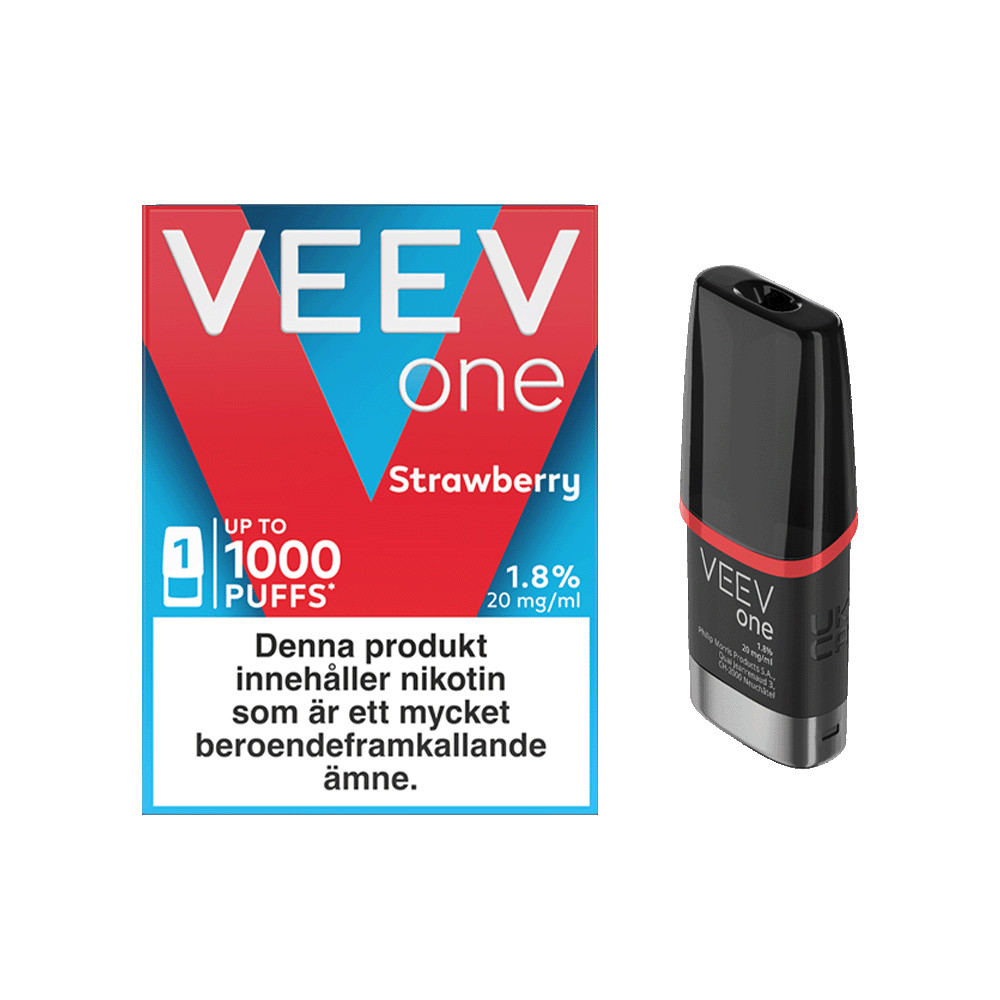 Produktbild för VEEV ONE Strawberry 5-pack