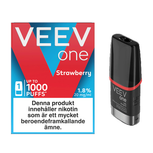 VEEV VEEV ONE Strawberry 5-pack