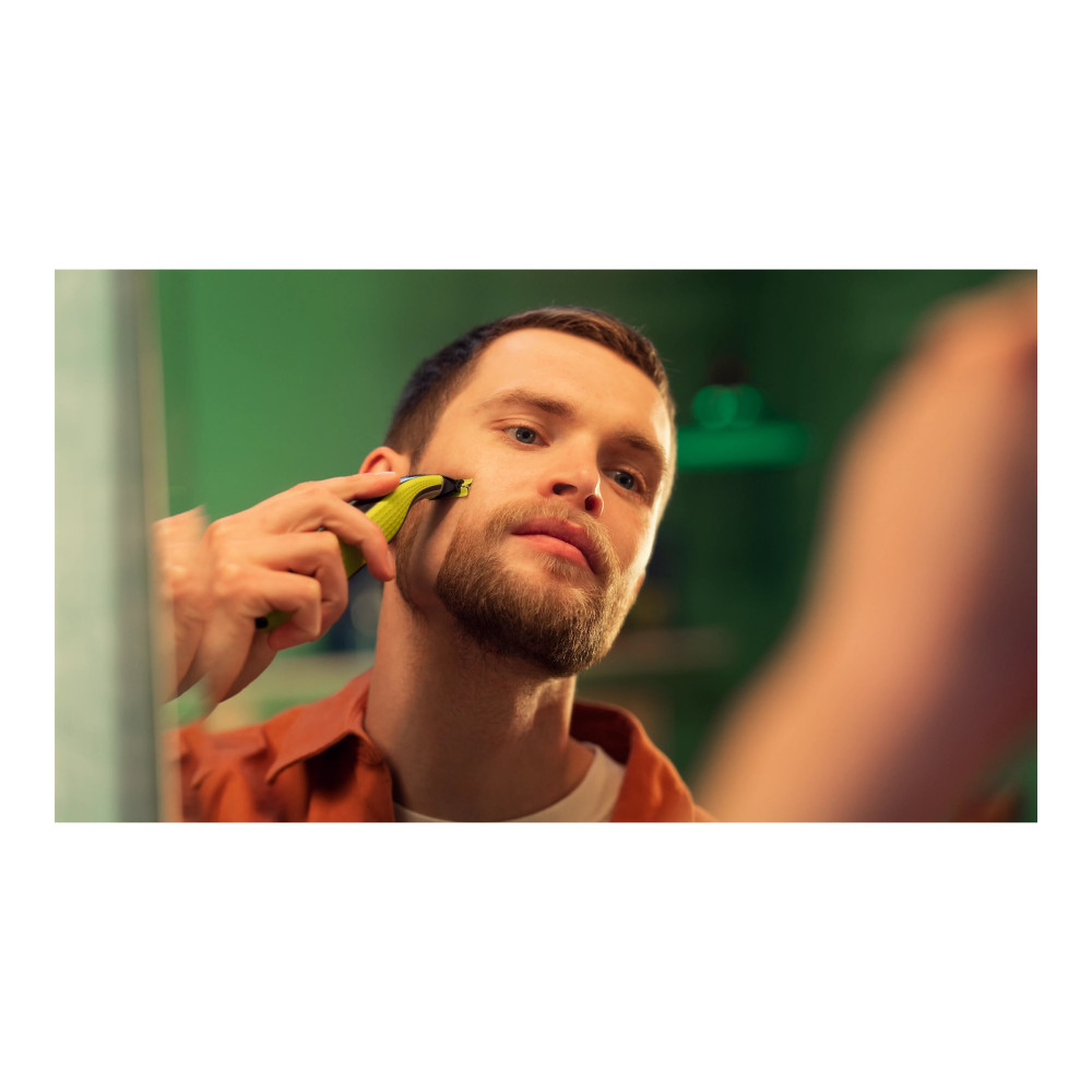 Produktbild för Philips OneBlade 360 QP2834 - trimmer - limegrön/kolgrå